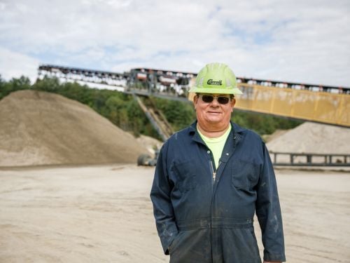 Newport Sand & Gravel Eliminates Rehandling with TeleStacker® Conveyor