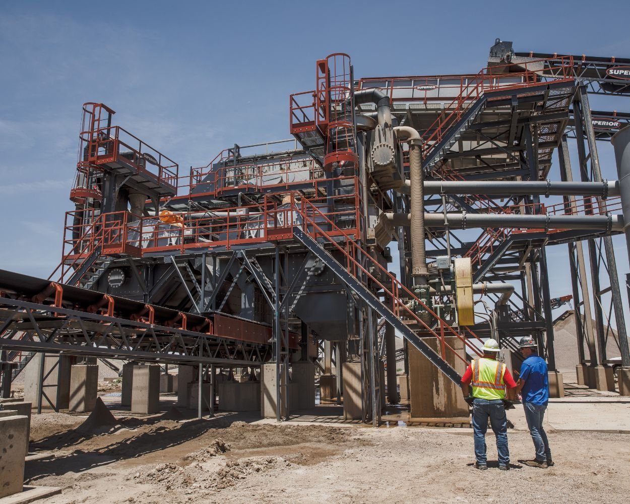 Gila River Sand and Gravel Wash Plant