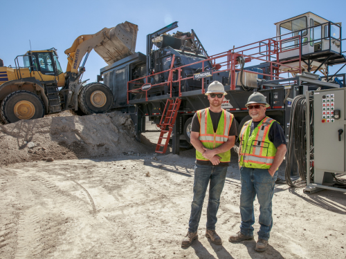 Knopik Crushing Farmington, MN with Portable Plant