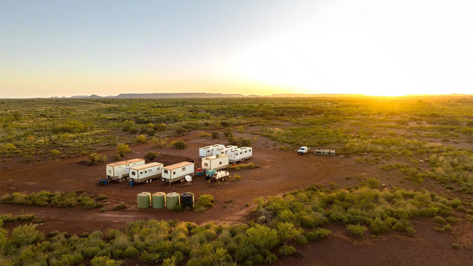 Remote Mining Camp