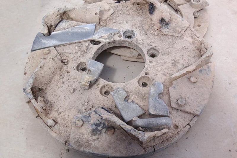 Superchipper Rotor-1 well worn