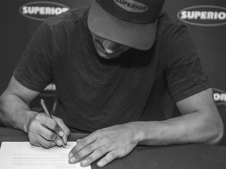 Work at Superior - Benefits card BW