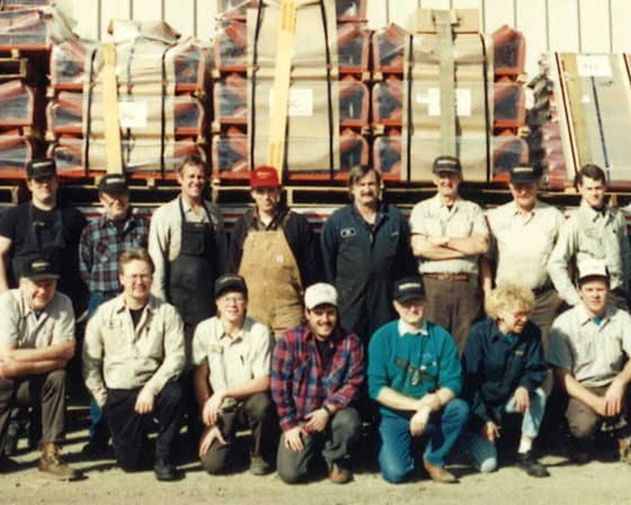 Vintage photo of Superior team