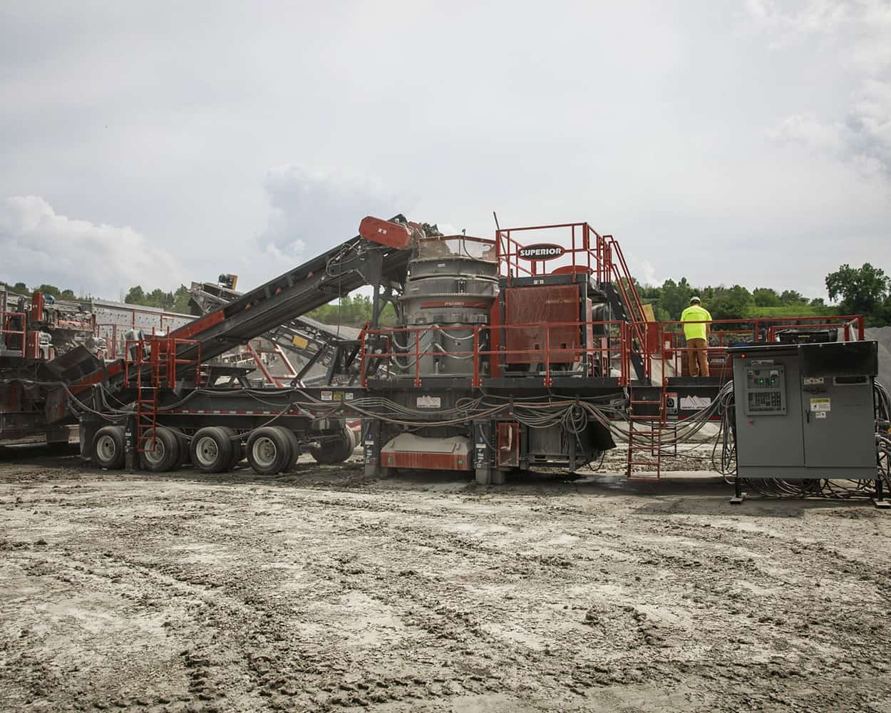 Daanen and Janssen with portable plant