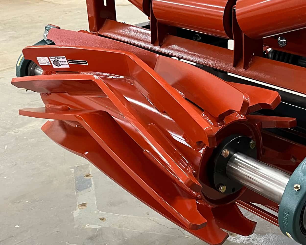 Chevron® Wing Pulley with capless wings