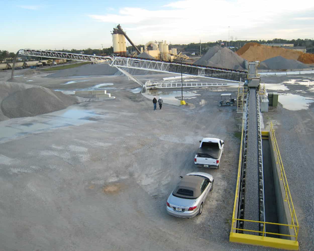 Rail load out at Conrad Yelvington in FL