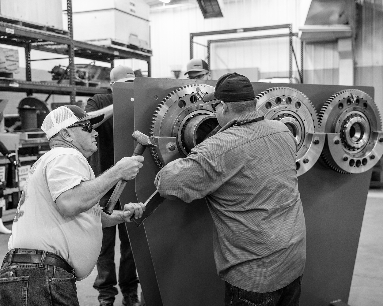 Vibratory Service School screen tear apart
