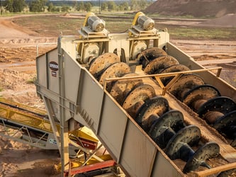Superior Aggredry dewatering washer