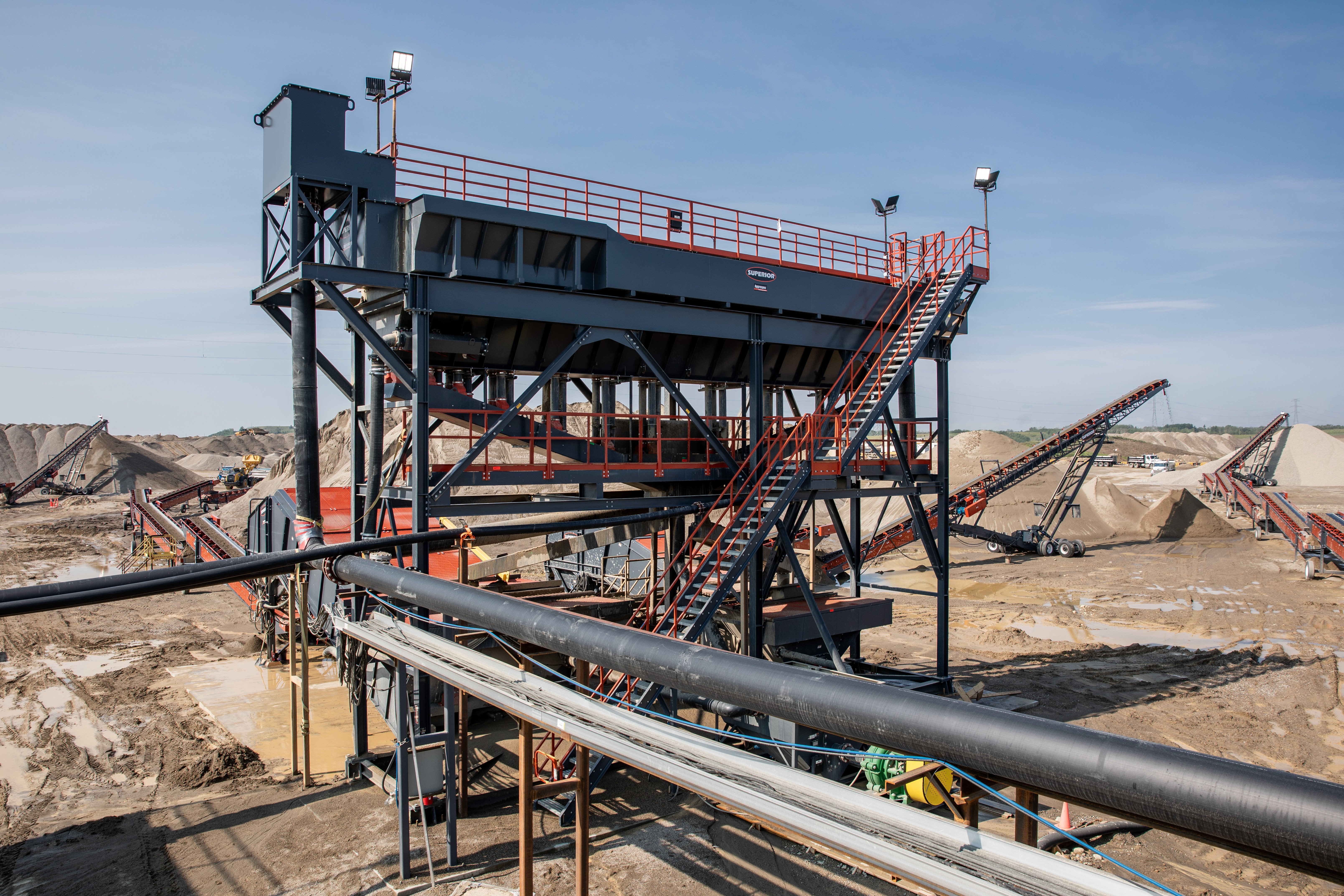 Amrize Fusion Wash Plant in Calgary AB