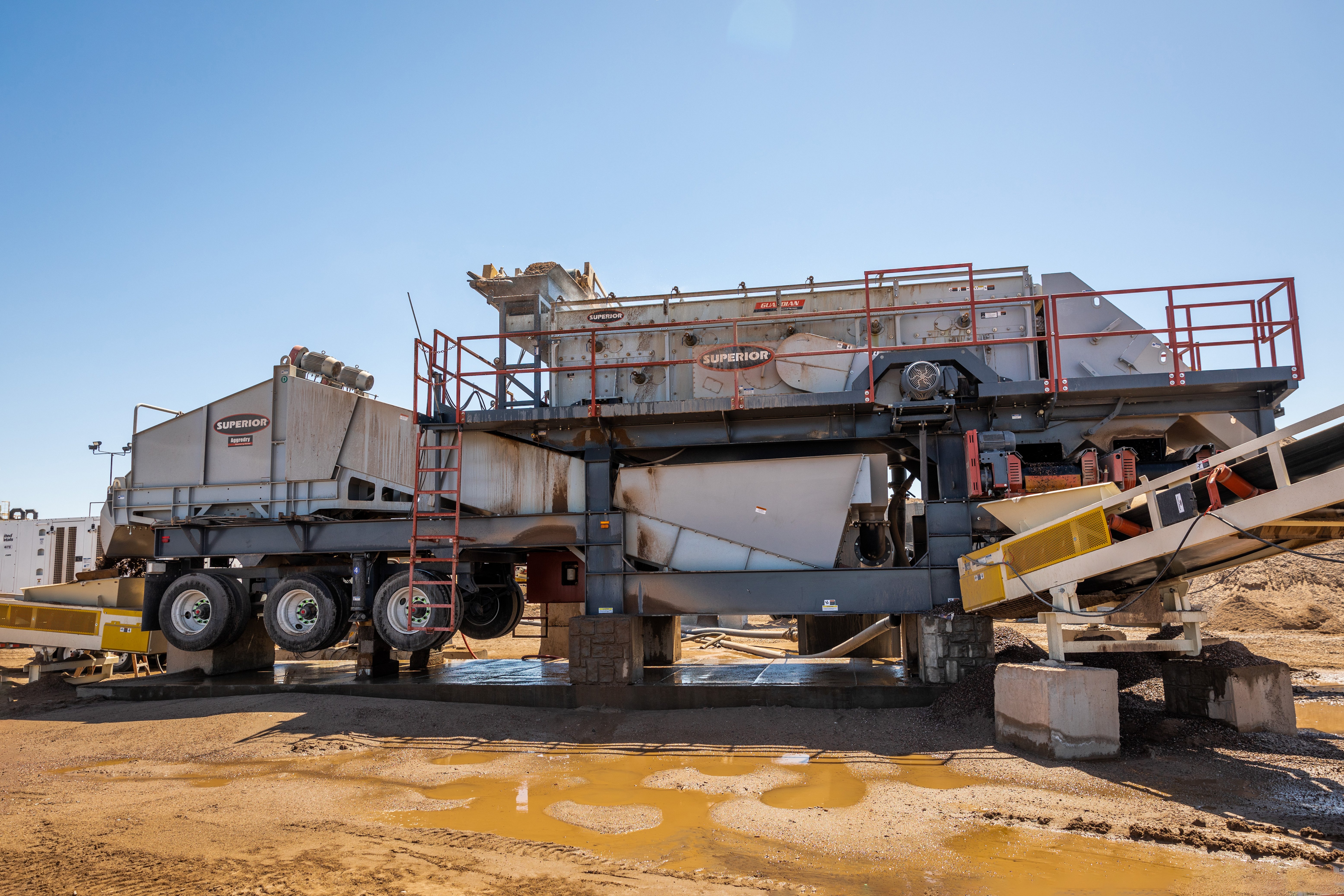 portable wash plant in Goodyear AZ