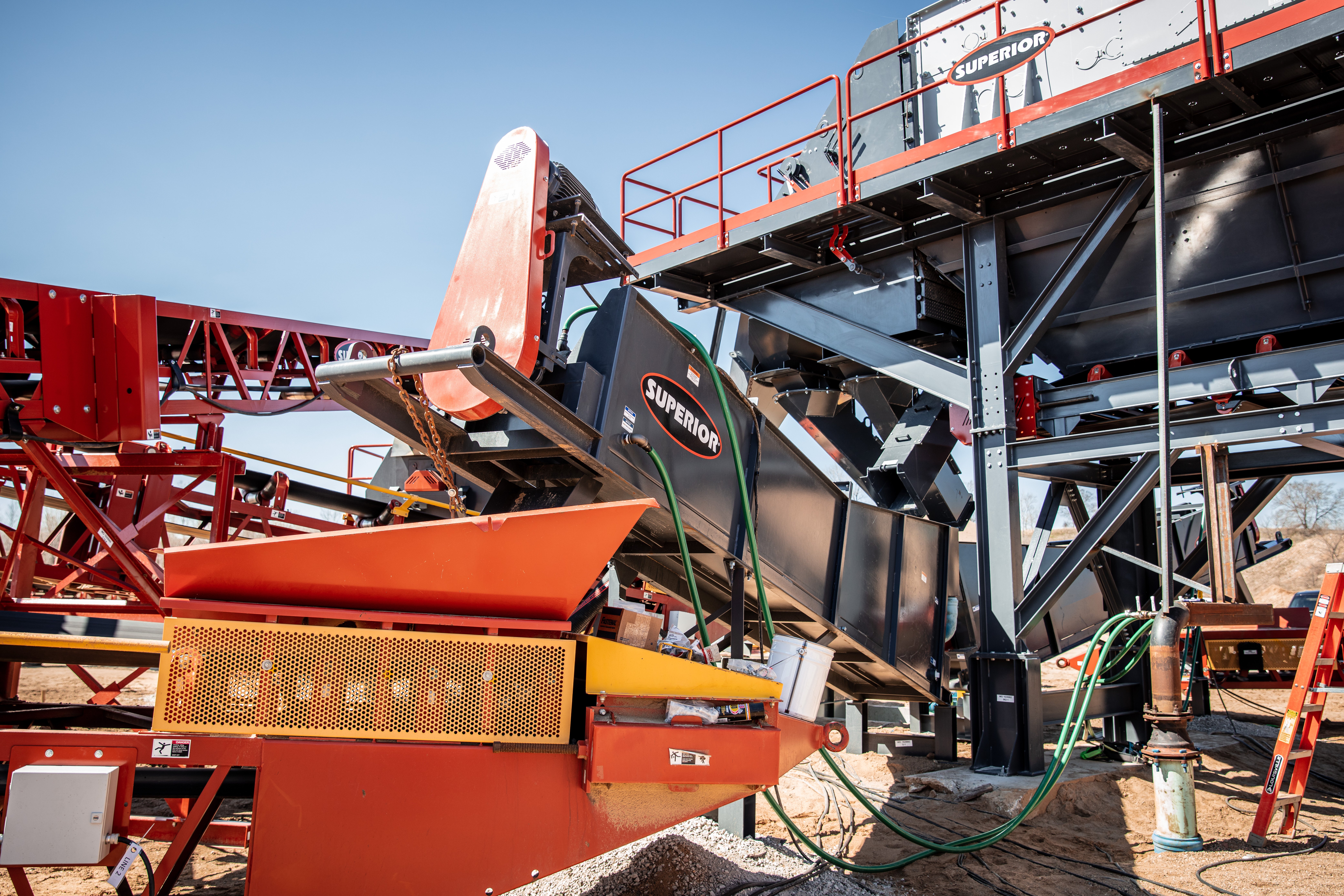 Superior coarse screw at Hancock Pit Startup_Fusion_4-2020_029