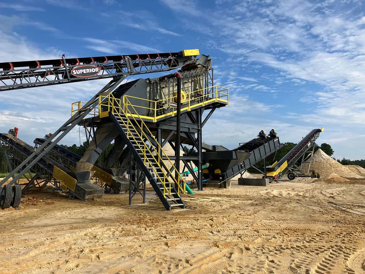 Anthem inclined screen paired with Fusion platform at Landsdown Corporation in Wilmington