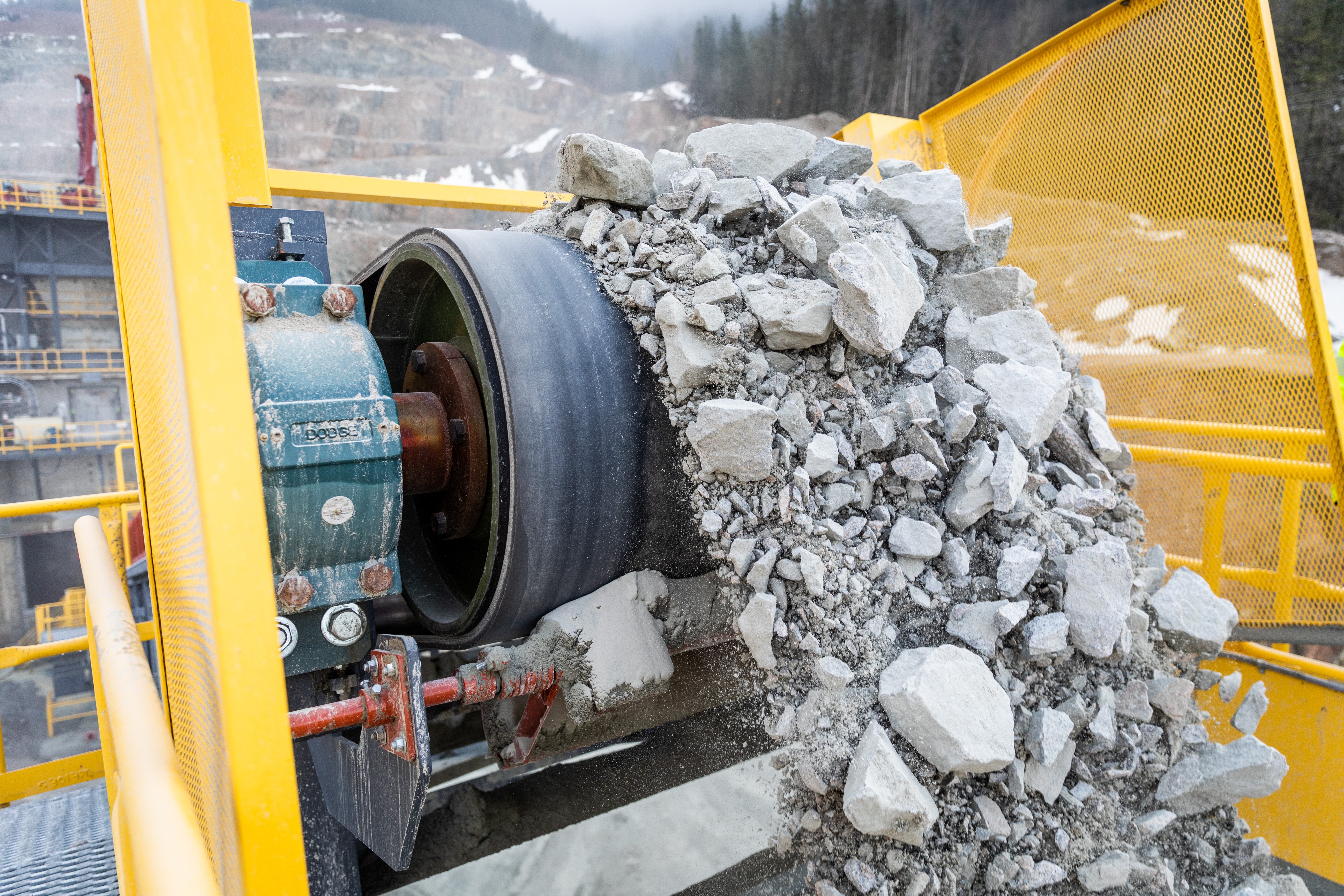 Drum pulley at Mainland Construction Materials 2019-03_131