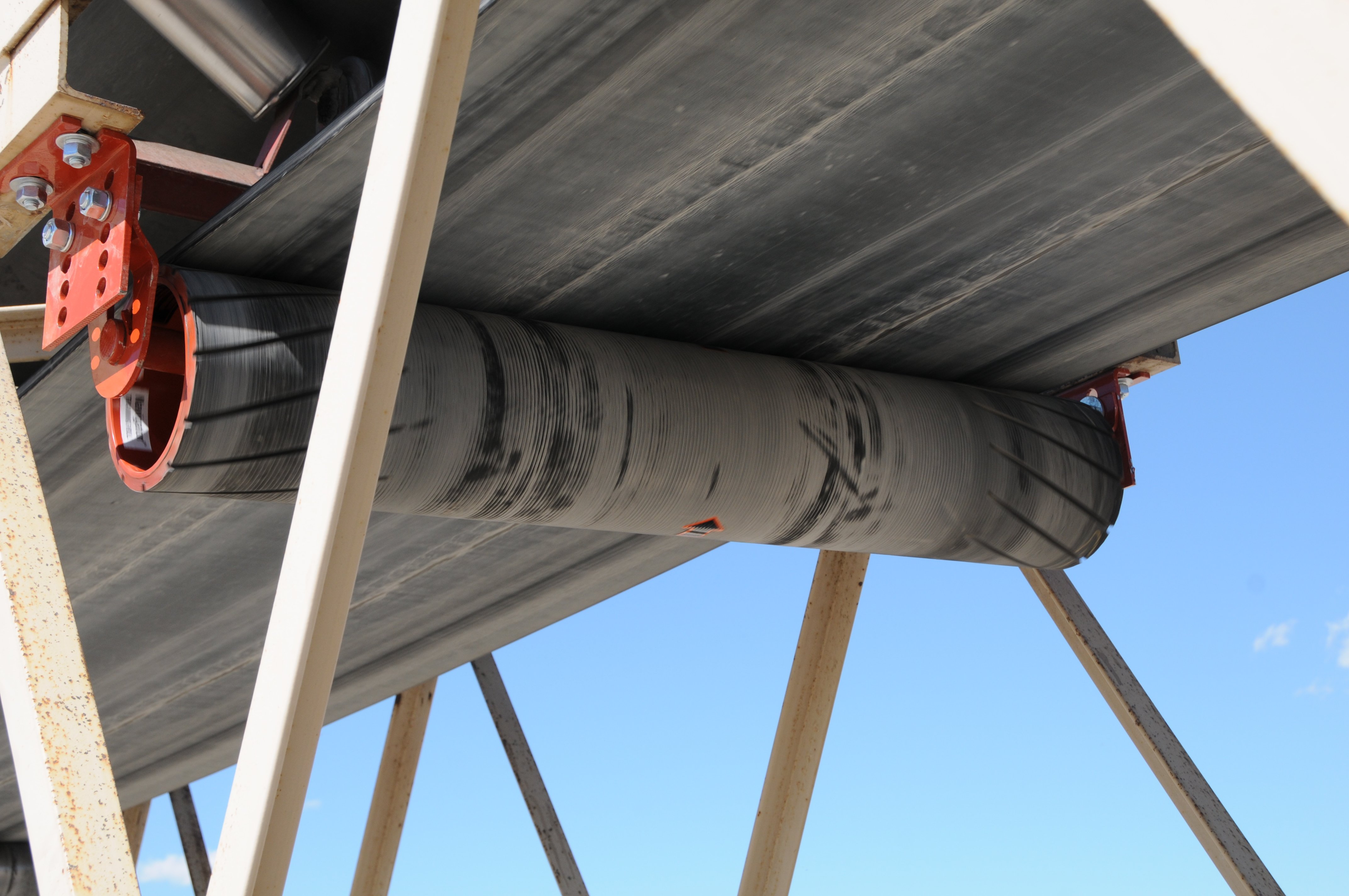 Training idler National Lime and Stone_Bucyrus OH_2009_0039