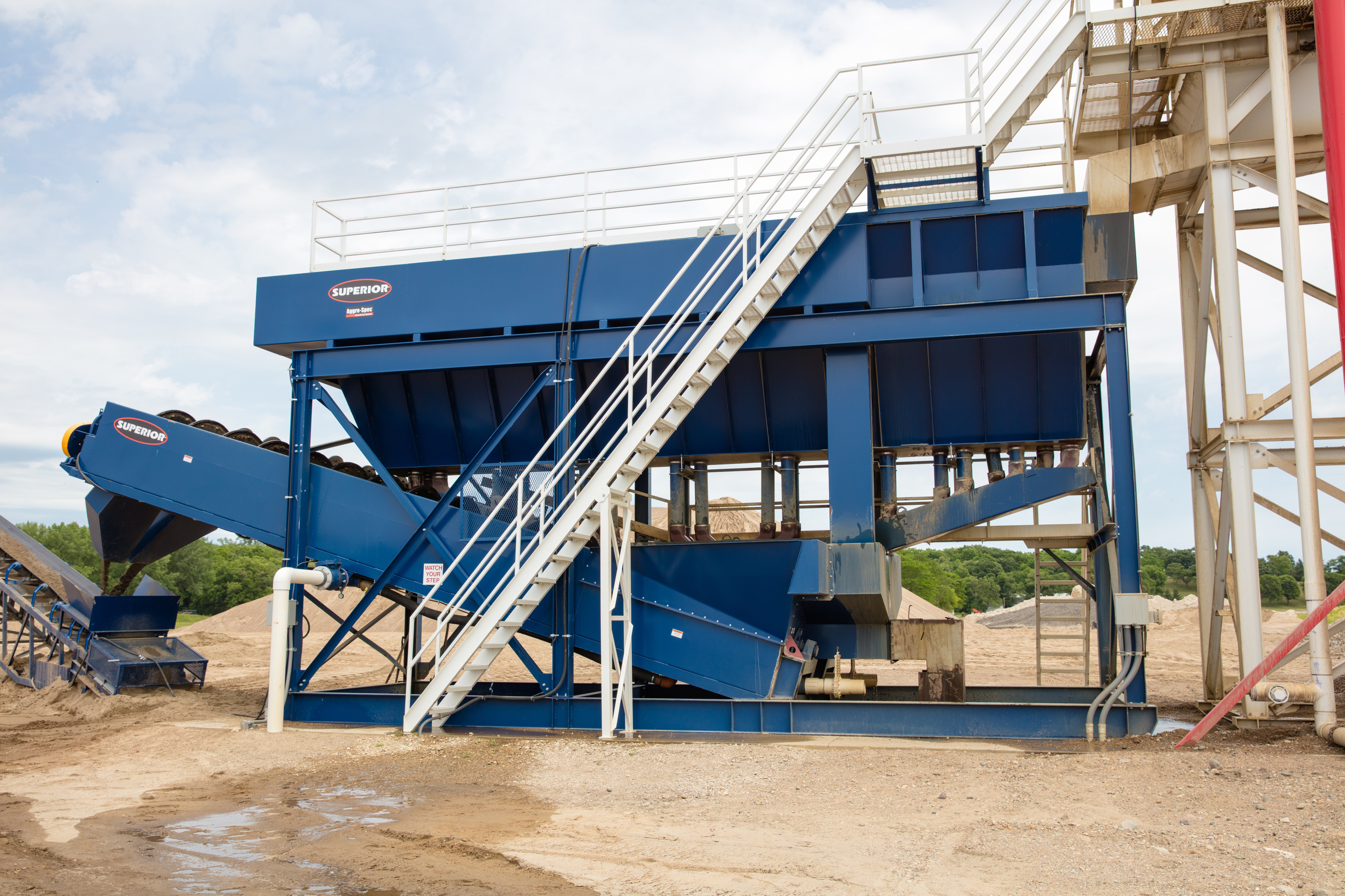 Classifying tank at Saylorcreek Sand Company - Saylorville, IA (2016-05) 002