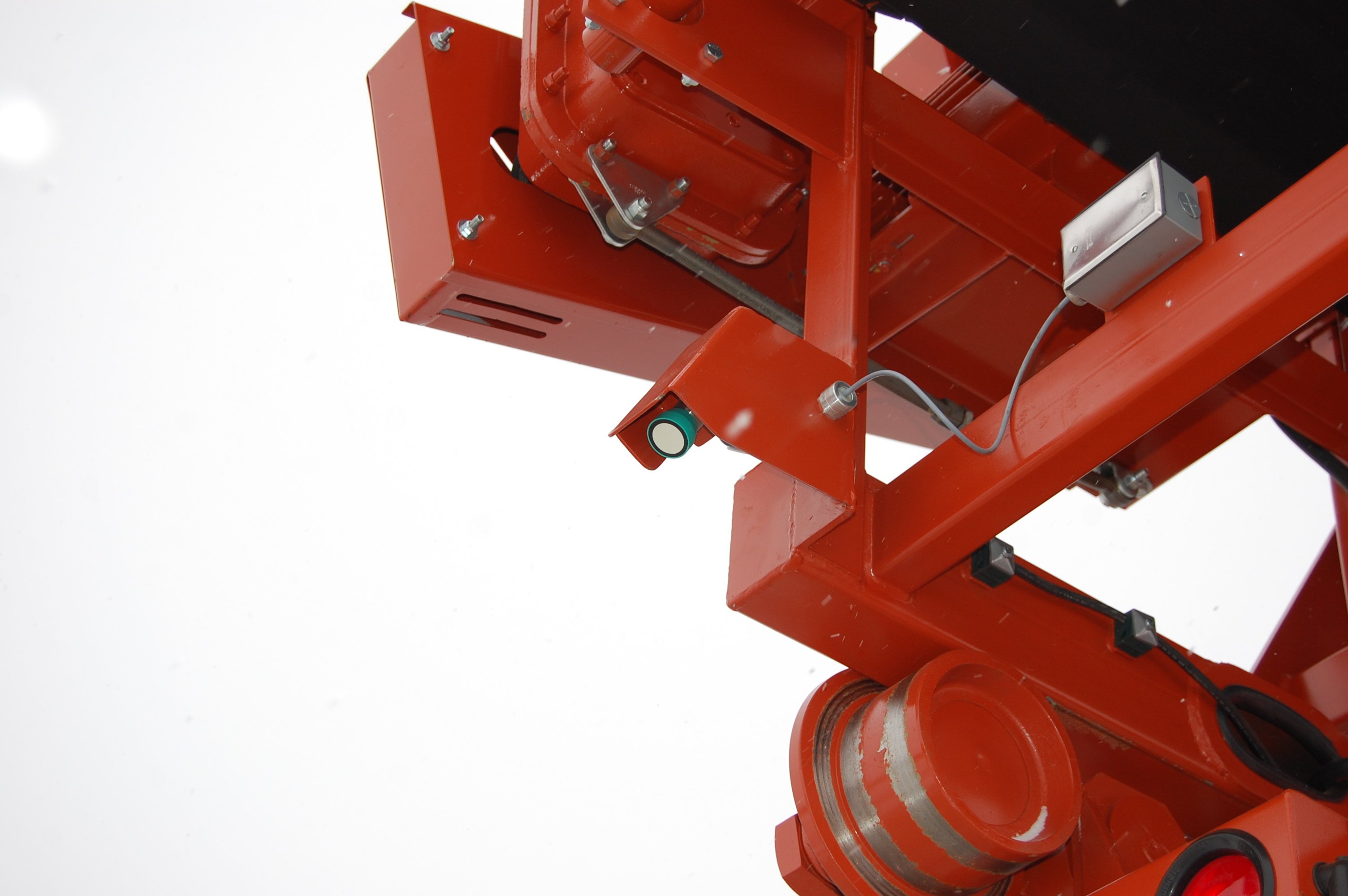 Pile sensor closeup on TeleStacker Conveyor