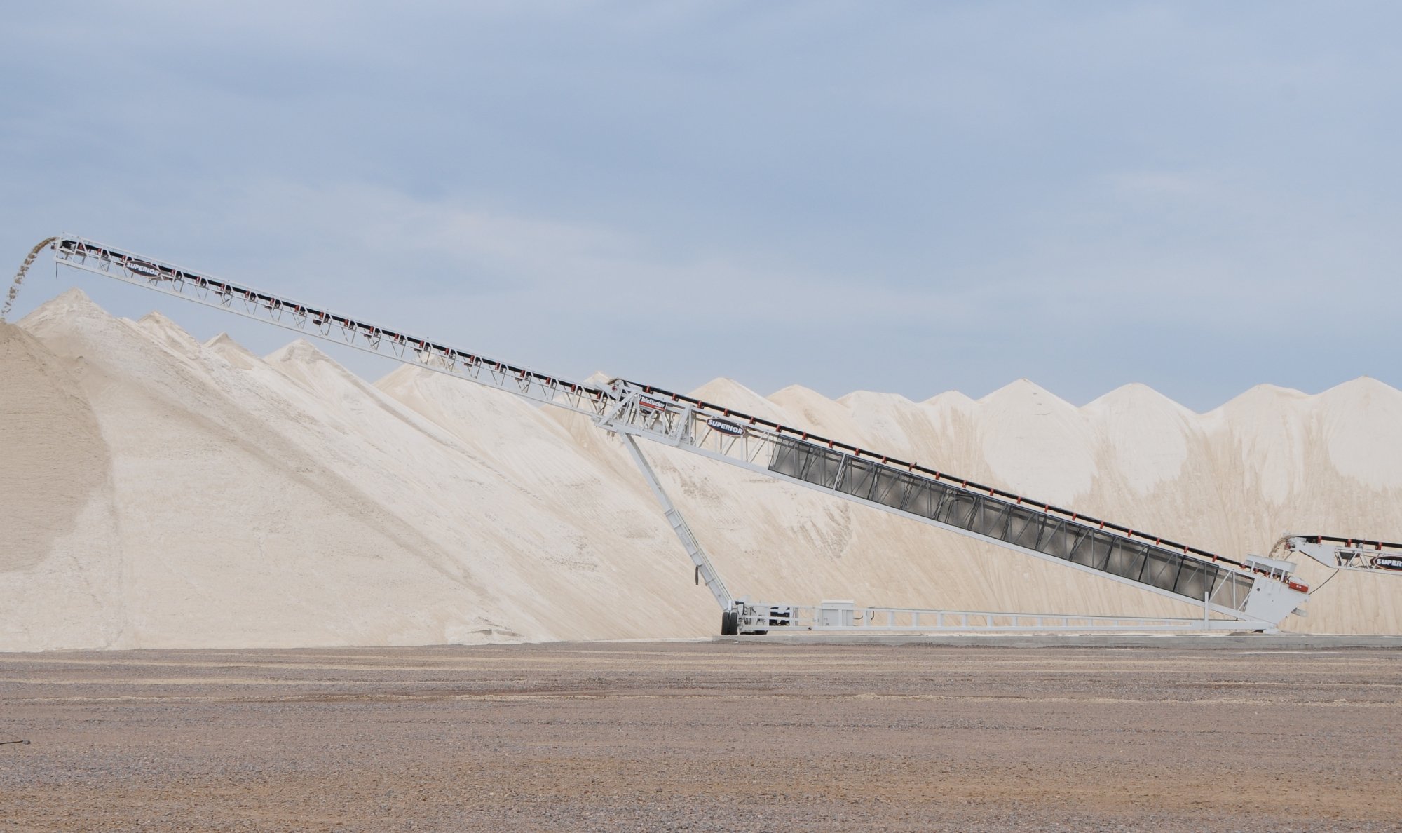 TeleStacker Conveyor at Aggregate Industries Littleton Quarry