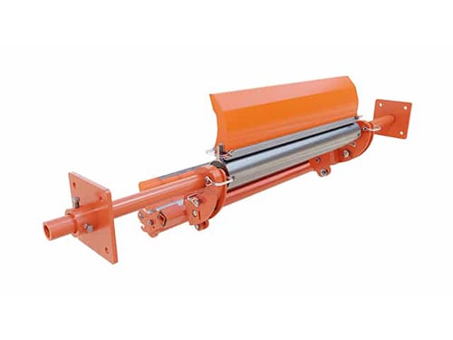 3D rendering of Superior's Exterra SFL Belt Cleaner.