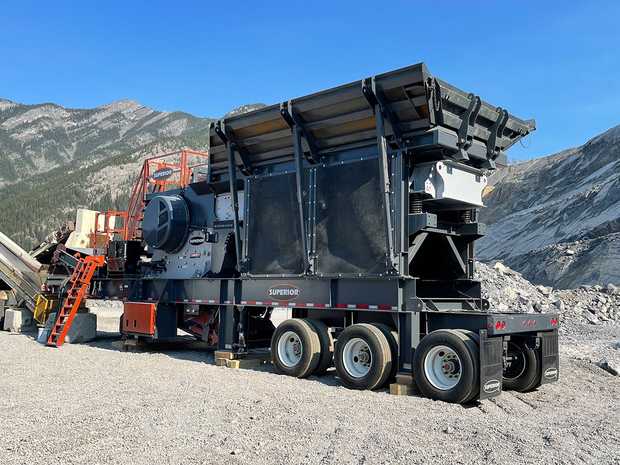 Liberty Jaw plant at Lafarge Exshaw Cement_Exshaw, AB, Canada_30x42 Liberty Jaw Plant_22-10