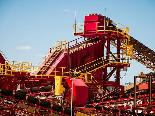 Kraemer Mining & Materials plant at MN quarry