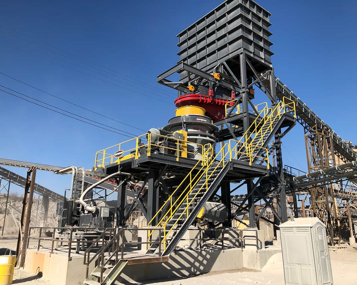 Anchor Stone in Owasso OK cone plant tower