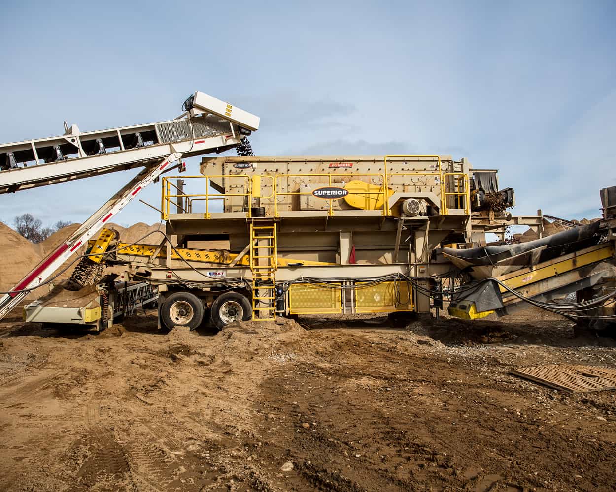 Anderson Brothers Construction in PIllager MN Guardian Screen Plant