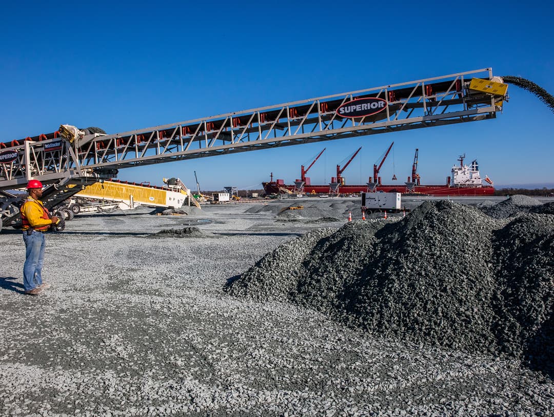 Carver Company with TeleStacker Conveyor in Charleston SC