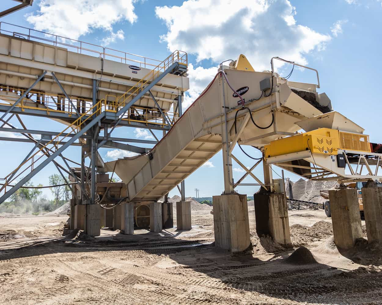 Cemstone in Henderson MN wash plant