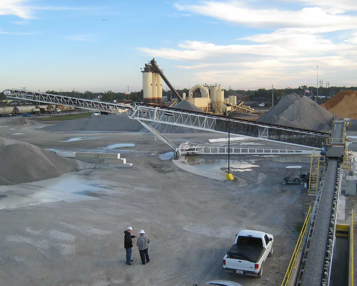 Rail load out at Conrad Yelvington in FL