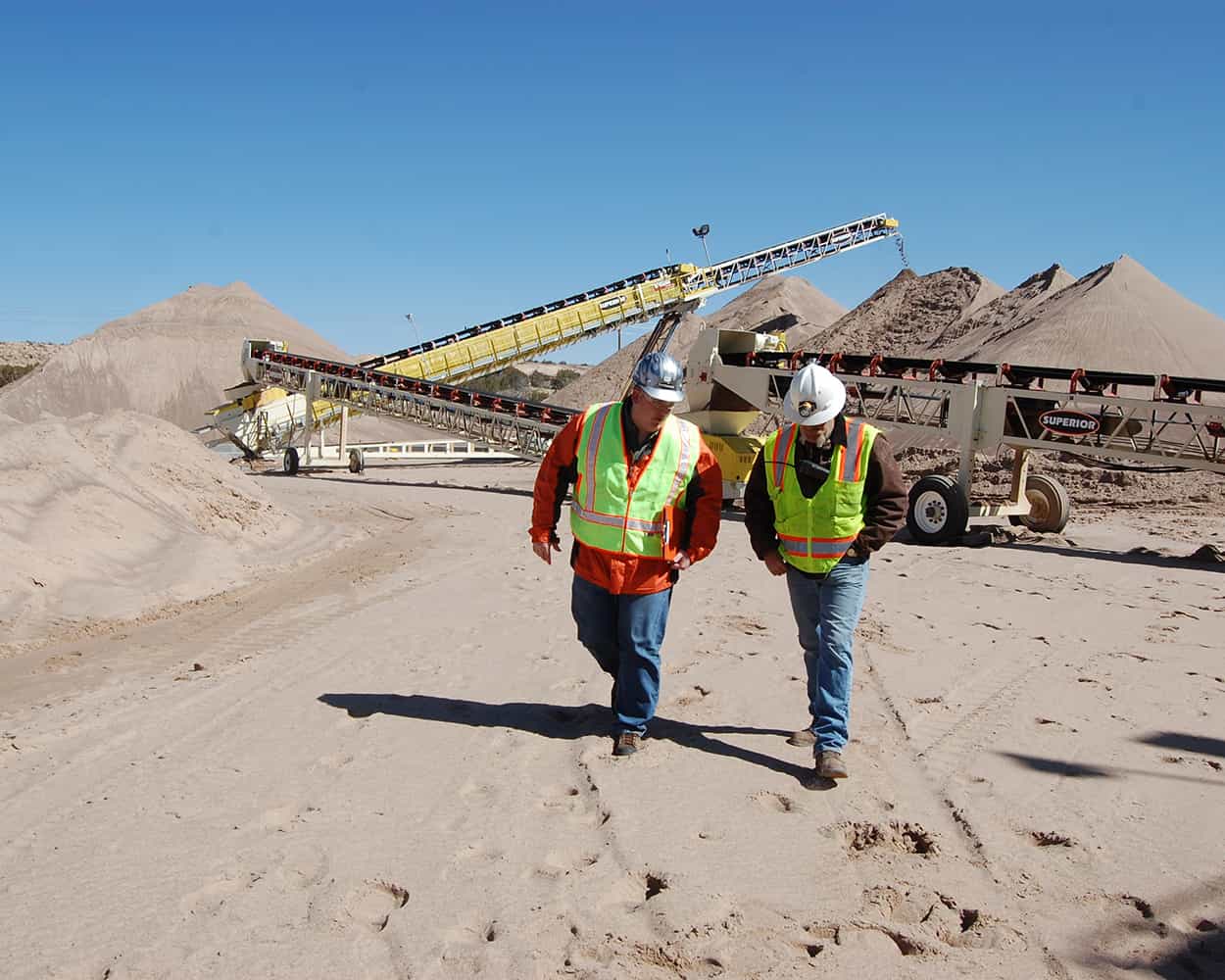 Preferred Sands frac sand site