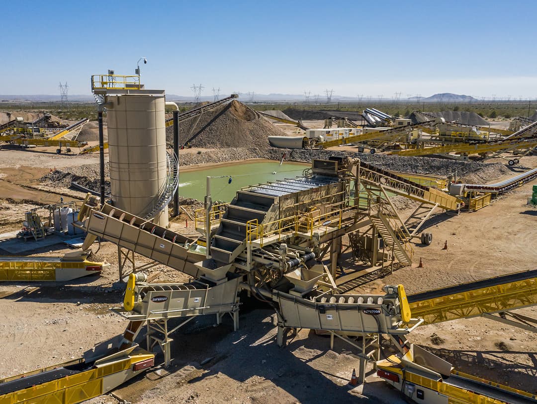 Granite Construction Big Rock Quarry aerial view