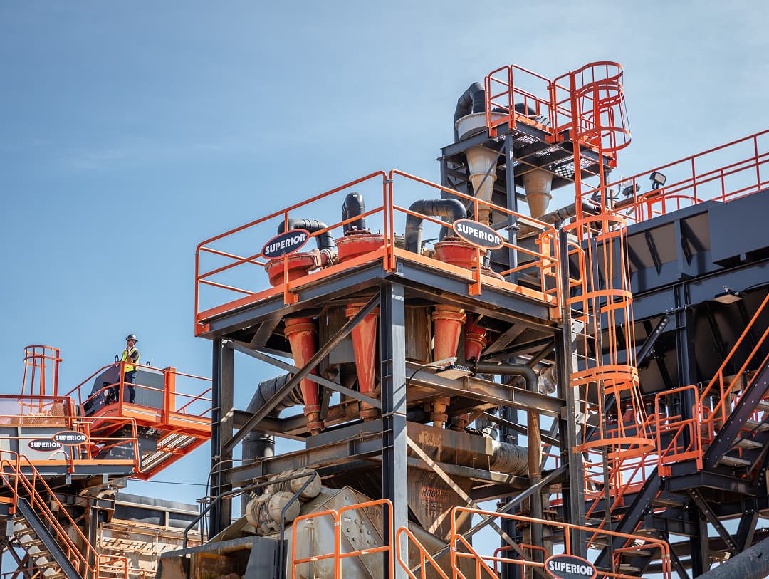 Hoover Materials wash plant in Tennessee