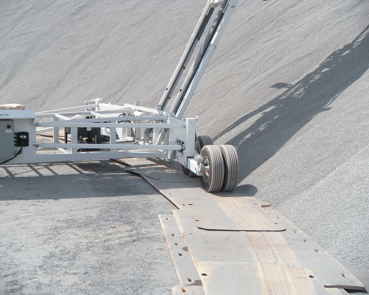 FD Axle on TeleStacker Conveyor at Hubbard Construction