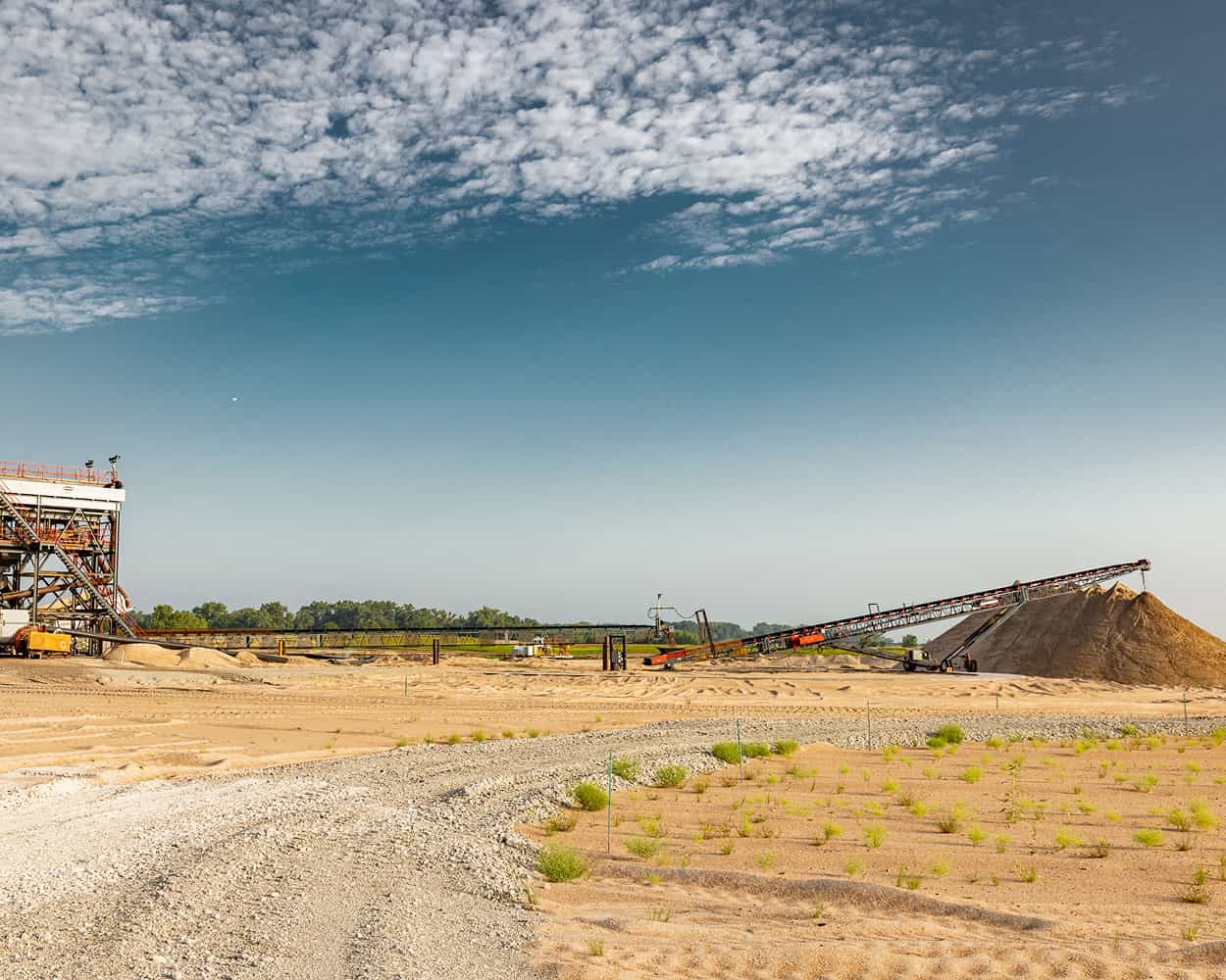 Lyman Richey wash plant constructiom management project in Omaha NE