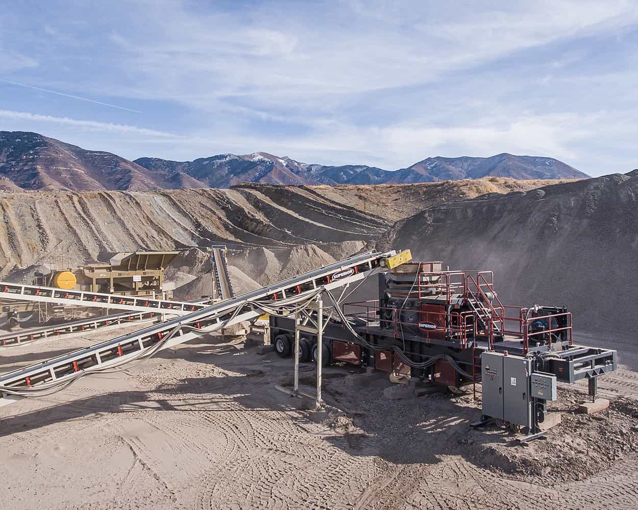 Maverick Crushing plant scene