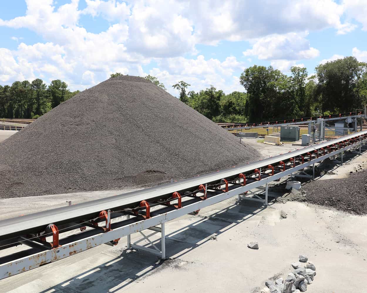 Scruggs Company with overland conveyor