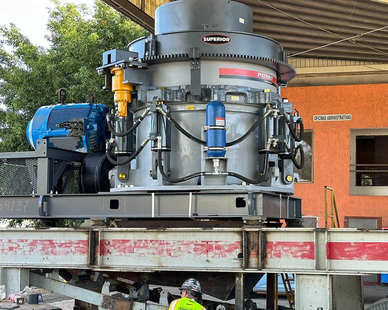 Asfaltos Guadalajara with Patriot P400 Cone 