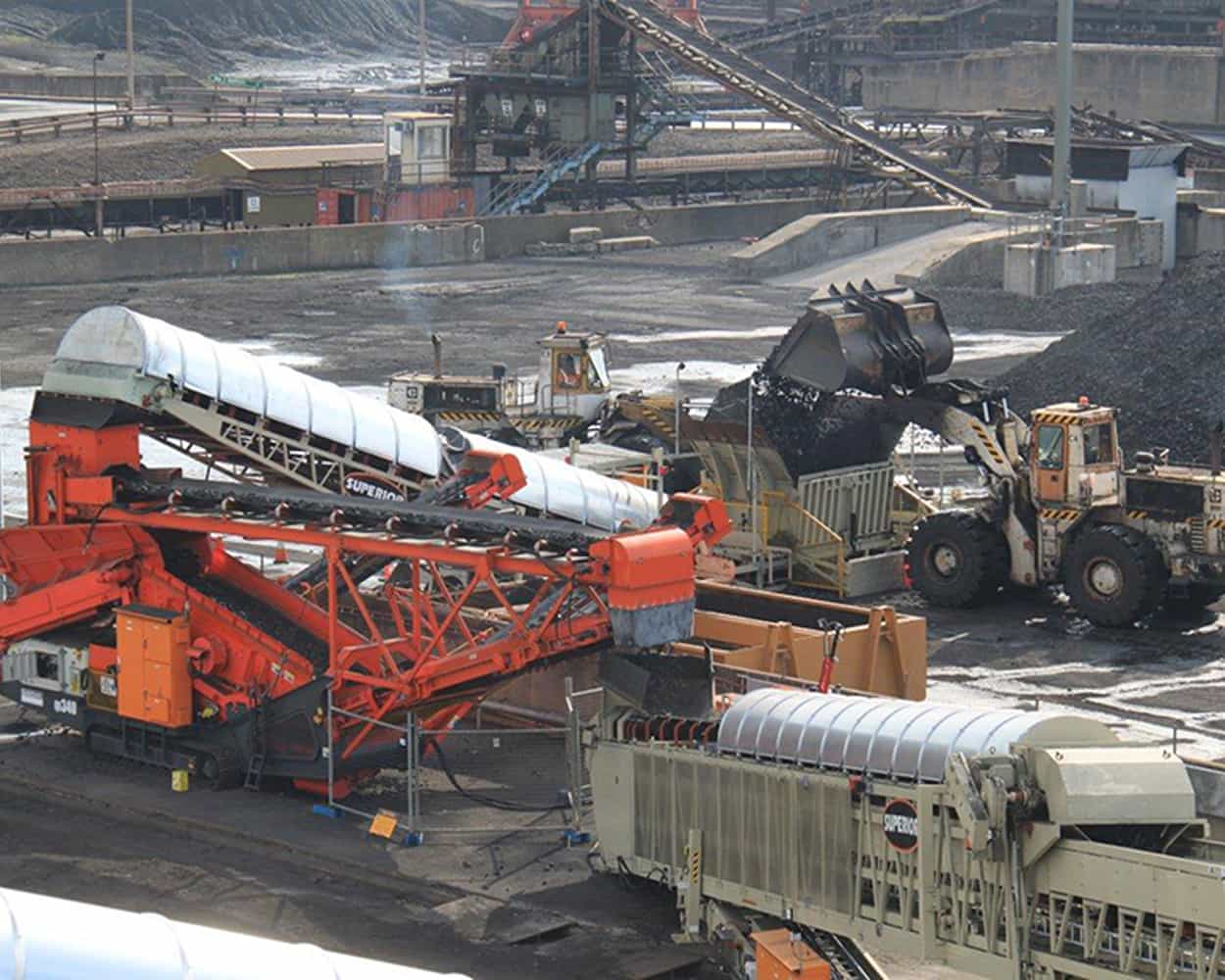 TeleStacker Conveyor-Shiploading at Port Kembla