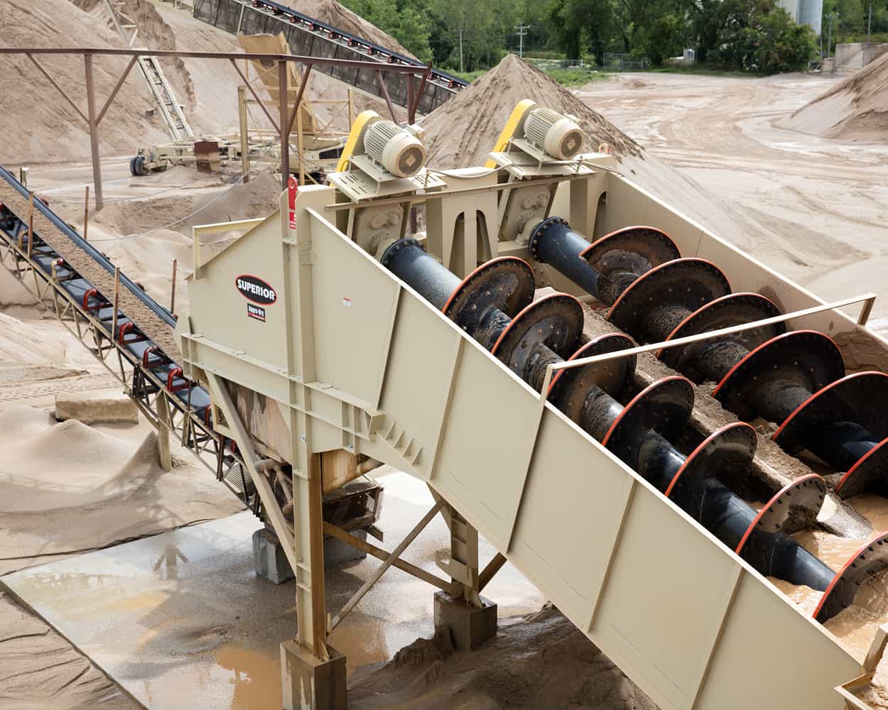 Wissota Sand in Richfield WI - Aggredry Washer